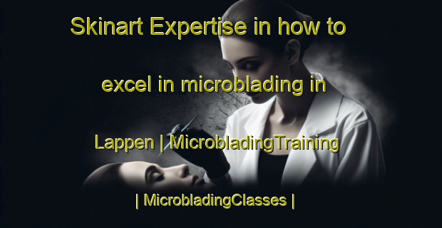 Skinart Expertise in how to excel in microblading in Lappen | MicrobladingTraining | MicrobladingClasses | SkinartTraining-Denmark